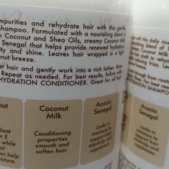 Shea Moisture Daily Hydration 3 Each Coconut Milk - Picture 7 of 13